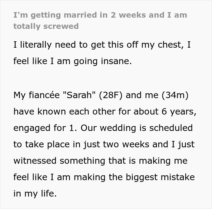 “I Find It Repulsive”: Guy Cancels Wedding After Uncovering Fiancée And Her Sister’s Secret “I Find It Repulsive”: Guy Cancels Wedding After Uncovering Fiancée And Her Sister’s Secret