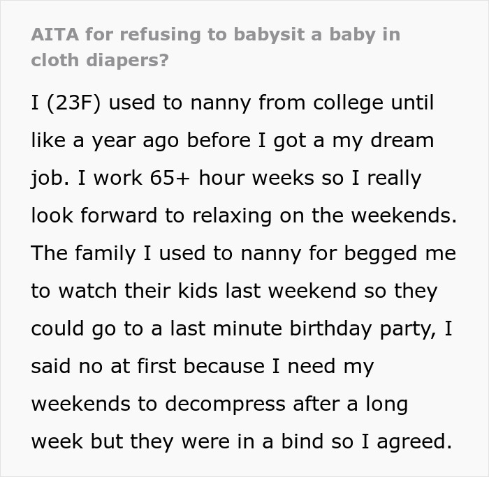 “I Am Not Doing That”: Babysitter Leaves Parents In A Pickle After Refusing Their 1 Rule “I Am Not Doing That”: Babysitter Leaves Parents In A Pickle After Refusing Their 1 Rule