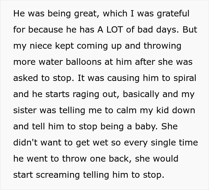 Man Sprays His Bratty Niece With A Hose After She Wouldn’t Stop Throwing Water Balloons At His Kid Man Sprays His Bratty Niece With A Hose After She Wouldn’t Stop Throwing Water Balloons At His Kid