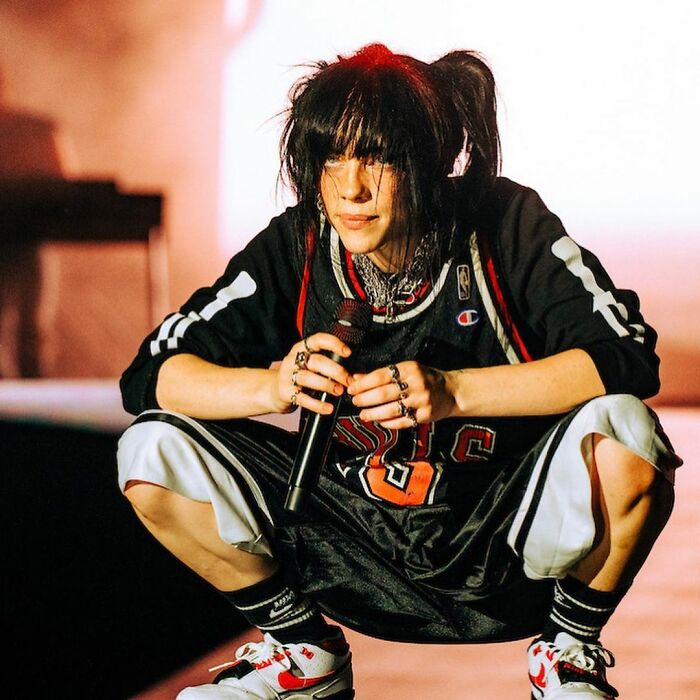 Billie Eilish Shows Off Bold New Red Hair Following TikTok's "Gemini" Trend, Makes Fans Freak Out Billie Eilish Shows Off Bold New Red Hair Following TikTok's "Gemini" Trend, Makes Fans Freak Out