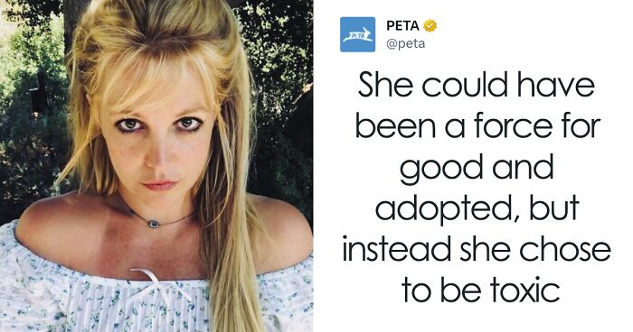 Britney Spears Gets Slammed By PETA After Sharing News Of Her Dog Snow