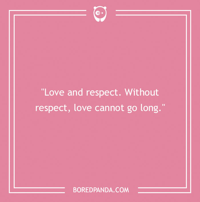 Bruce Lee quote about love and respect
