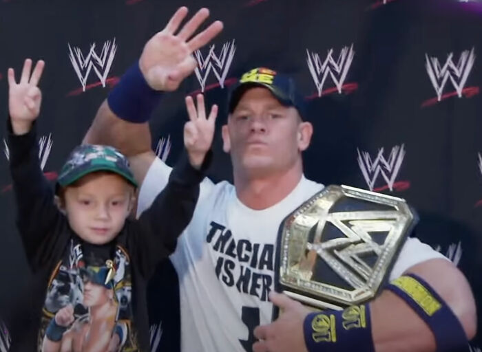 Wrestler John Cena Sets New Record For Most Make-A-Wish Foundation Dreams Fulfilled Wrestler John Cena Sets New Record For Most Make-A-Wish Foundation Dreams Fulfilled