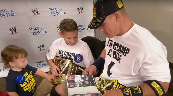 Wrestler John Cena Sets New Record For Most Make-A-Wish Foundation Dreams Fulfilled Wrestler John Cena Sets New Record For Most Make-A-Wish Foundation Dreams Fulfilled