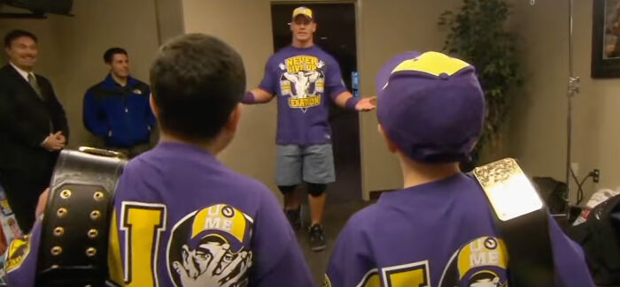 Wrestler John Cena Sets New Record For Most Make-A-Wish Foundation Dreams Fulfilled Wrestler John Cena Sets New Record For Most Make-A-Wish Foundation Dreams Fulfilled