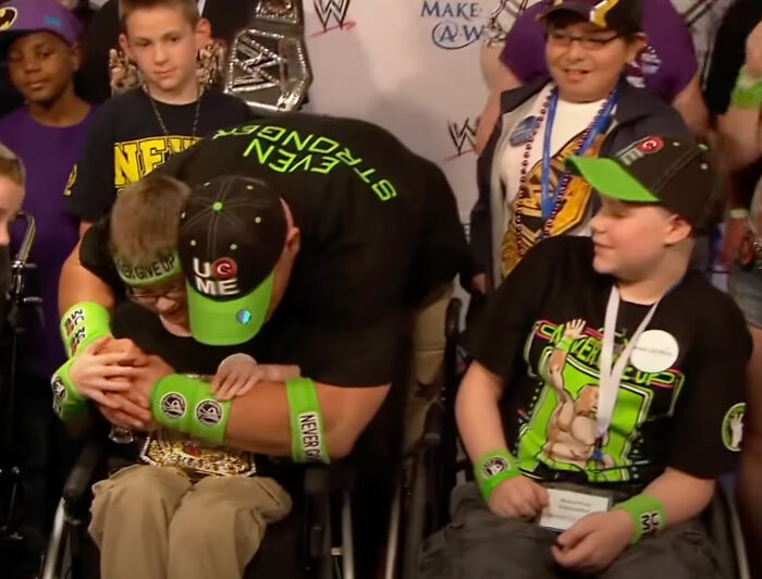 Wrestler John Cena Sets New Record For Most Make-A-Wish Foundation Dreams Fulfilled Wrestler John Cena Sets New Record For Most Make-A-Wish Foundation Dreams Fulfilled
