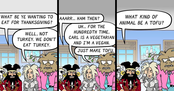 30 Comics Showcasing Characters From The Past Living In The Present Day By Sven Skupien