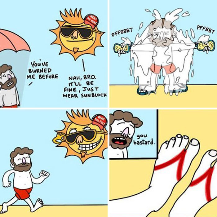 Artist Makes Comics With Unexpected Endings For Those With A Darker Sense Of Humor (40 New Pics)