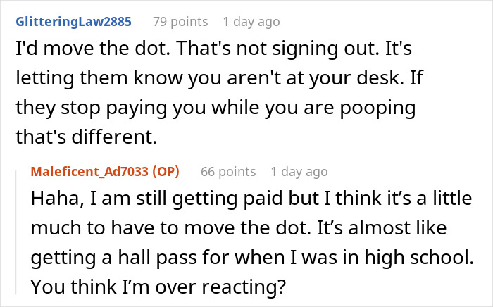 New Boss Risks Losing A High-Performing Employee With His Ridiculous Bathroom Rule New Boss Risks Losing A High-Performing Employee With His Ridiculous Bathroom Rule
