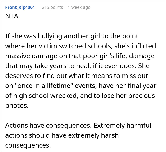 Teen Bullies Girl So Badly She Switches Schools, Begs Dad For Lesser Punishment After He Finds Out Teen Bullies Girl So Badly She Switches Schools, Begs Dad For Lesser Punishment After He Finds Out