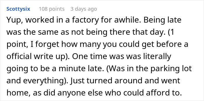 Dream Employee Turns Sour After New Manager Puts In Strict Lateness Rules, Makes Them Regret It Dream Employee Turns Sour After New Manager Puts In Strict Lateness Rules, Makes Them Regret It