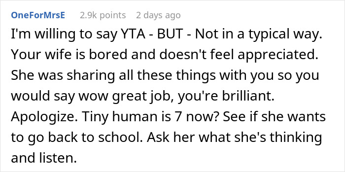 “You Need To Go Back To Husband School”: Guy Claps Back At Stay-At-Home Wife, She’s Now Angry “You Need To Go Back To Husband School”: Guy Claps Back At Stay-At-Home Wife, She’s Now Angry