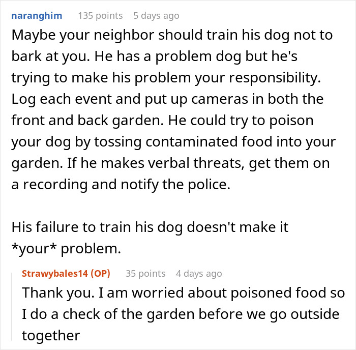 "Neighbor Doesn't Like Me Using My Own Garden" "Neighbor Doesn't Like Me Using My Own Garden"
