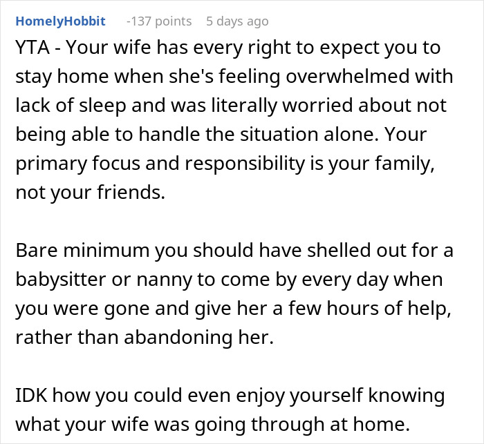 “Am I The Jerk For Not Canceling A Boys Trip Upon My Wife’s Request?” “Am I The Jerk For Not Canceling A Boys Trip Upon My Wife’s Request?”