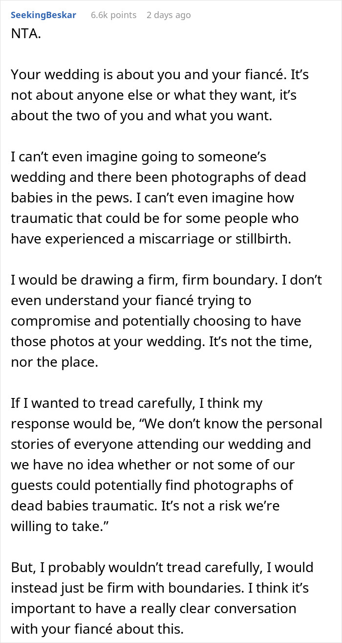 Bride Refuses To Reserve Seats For MIL’s Miscarried And Stillborn Children At Her Wedding