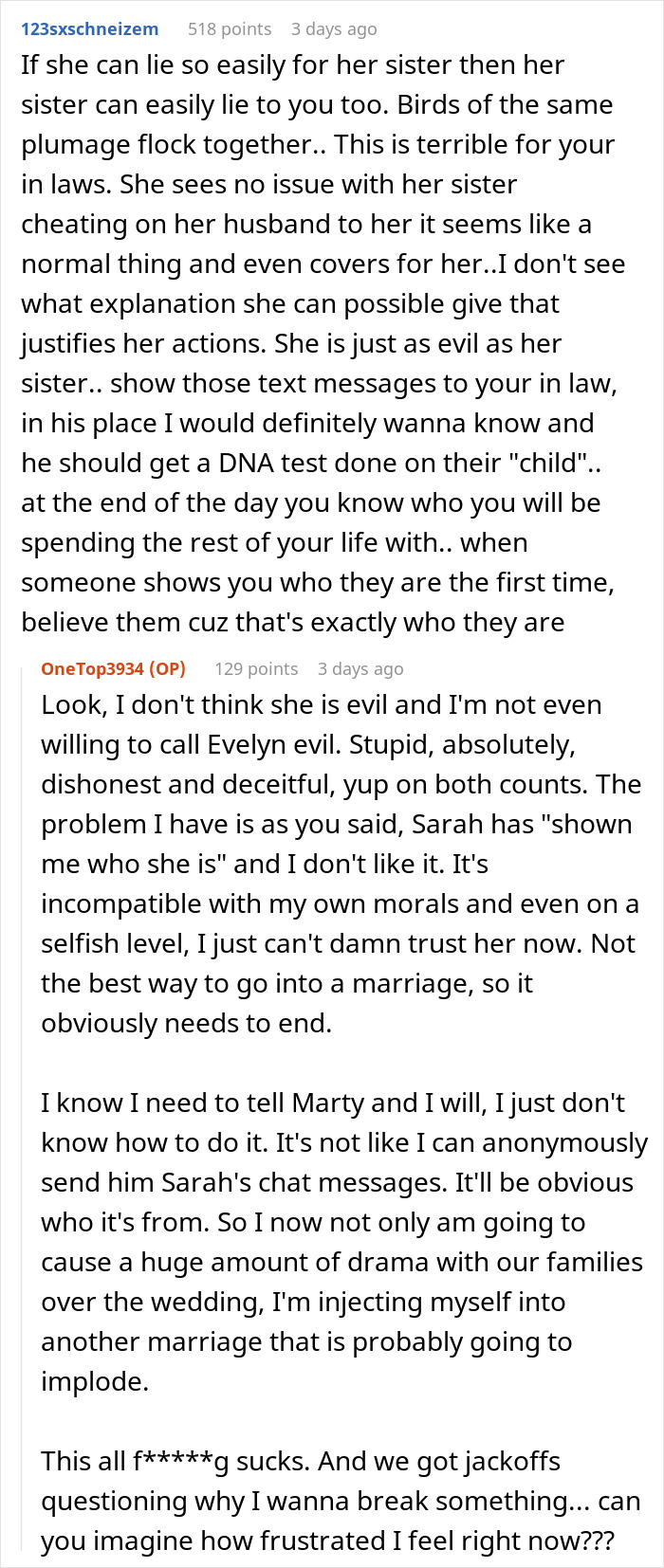 “I Find It Repulsive”: Guy Cancels Wedding After Uncovering Fiancée And Her Sister’s Secret “I Find It Repulsive”: Guy Cancels Wedding After Uncovering Fiancée And Her Sister’s Secret