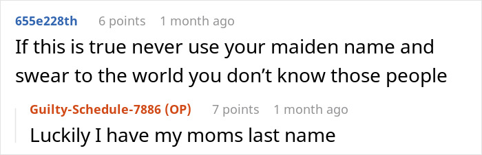 Screenshot of a family forum discussion about a woman being asked to give her baby to her sister. Screenshot of a family forum discussion about a woman being asked to give her baby to her sister.