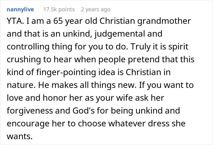 “[Am I The Jerk] For Convincing My Girlfriend Not To Wear A White Dress On Our Wedding Day?”