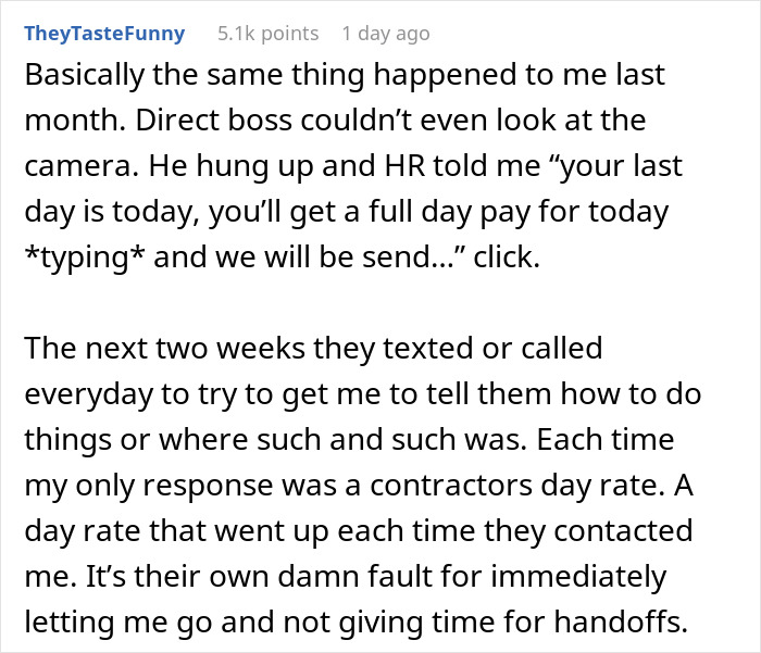 “And Today Is Your Last Day”, Boss Says To Worker, Deleting Her From System And Booting From Call