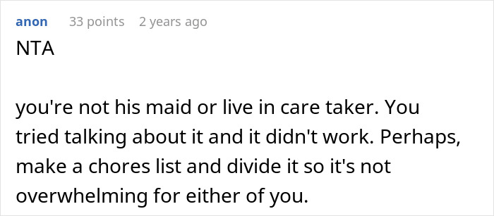 Woman Wonders If She Went Too Far Mimicking Lazy Husband’s Actions To Teach Him A Lesson Woman Wonders If She Went Too Far Mimicking Lazy Husband’s Actions To Teach Him A Lesson