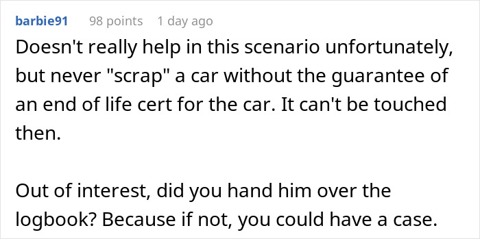 Woman Happens To Be In The Right Place At The Right Times When She Sees Her “Unfixable” Car In Town