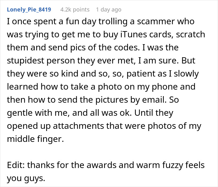 “Decided To Troll An Internet Scammer And I Think I Accidentally Hit The Jackpot” “Decided To Troll An Internet Scammer And I Think I Accidentally Hit The Jackpot”