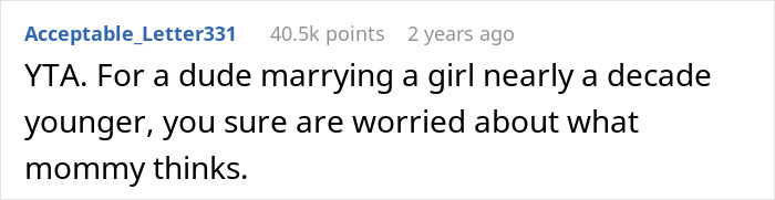 “[Am I The Jerk] For Convincing My Girlfriend Not To Wear A White Dress On Our Wedding Day?”