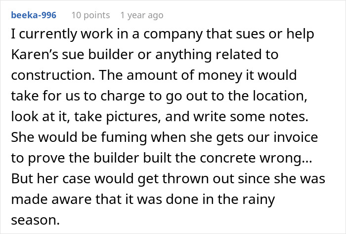 Karen Demands To Have The Crack In Her Parking Spot Filled Now, The Workers Maliciously Comply Karen Demands To Have The Crack In Her Parking Spot Filled Now, The Workers Maliciously Comply