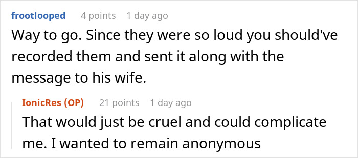 Guy Tells Wife About Her Husband’s Affair Because It Was Interrupting His Sleep Guy Tells Wife About Her Husband’s Affair Because It Was Interrupting His Sleep