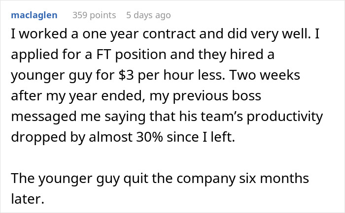 Woman Becomes The Top Performer In A New Company, Drops To Bare Minimum After Being Investigated
