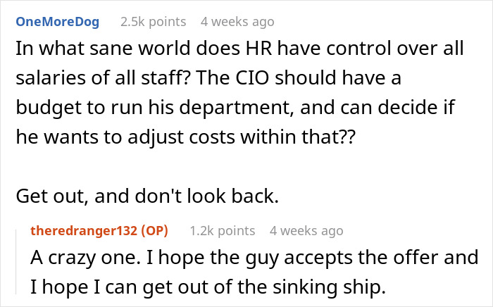 Company In Panic Mode After HR Step In To Stop Critical Worker’s 8% Raise, So He Quits