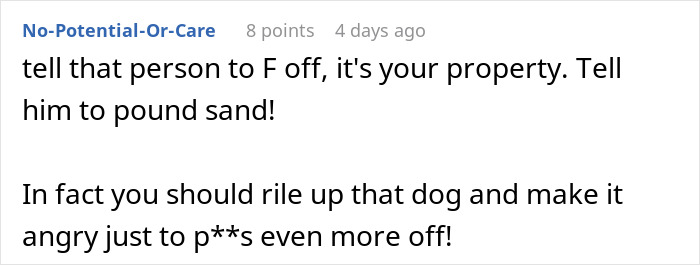 "Neighbor Doesn't Like Me Using My Own Garden" "Neighbor Doesn't Like Me Using My Own Garden"