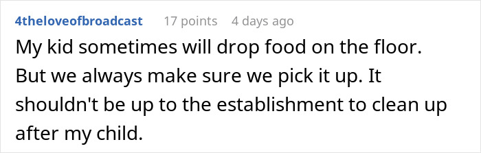 Netizens Fed Up With Messy Children In Public Places Join Forces And Absolutely Roast Their Parents