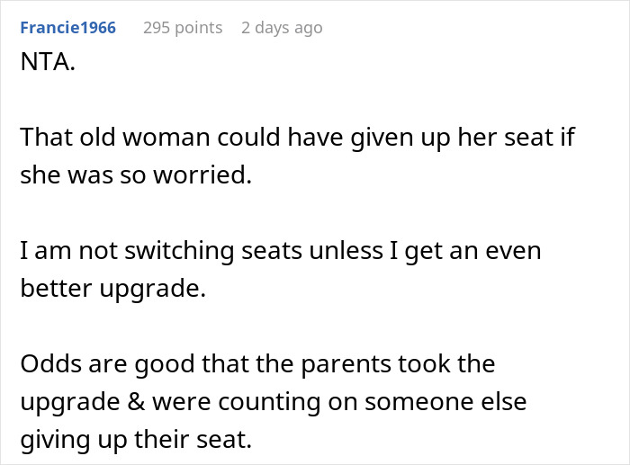 "As If I Had No Choice But To Move": Woman Refused To Switch Plane Seats "As If I Had No Choice But To Move": Woman Refused To Switch Plane Seats