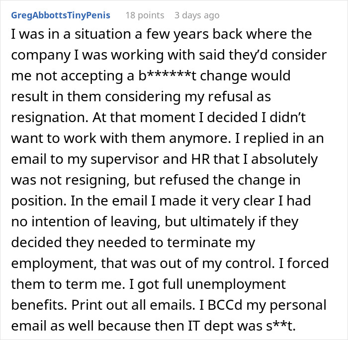 Worker Given 90 Days To Return To Office Or Be Terminated, Refuses To Go Down Without A Fight Worker Given 90 Days To Return To Office Or Be Terminated, Refuses To Go Down Without A Fight