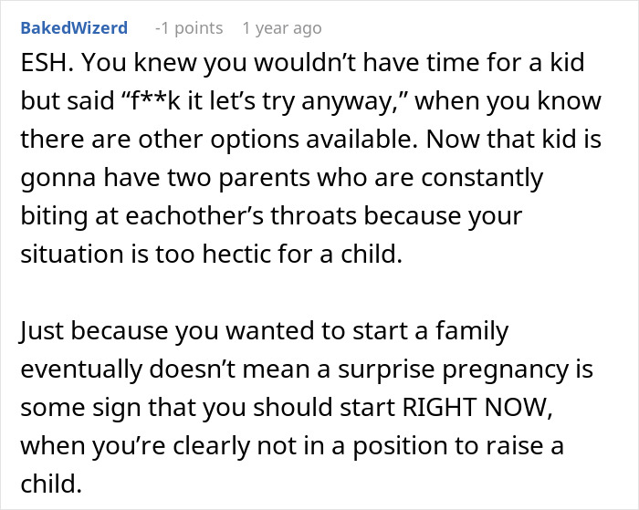 “Am I The Jerk For Not Helping My Partner With Our Newborn?” “Am I The Jerk For Not Helping My Partner With Our Newborn?”