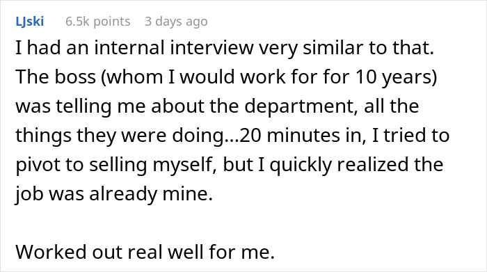 Woman Gets A Job And Can Start Monday Immediately After An Hour-Long Interview With No Questions Woman Gets A Job And Can Start Monday Immediately After An Hour-Long Interview With No Questions