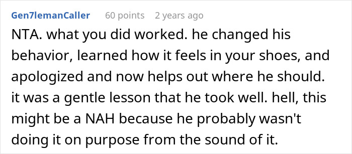 Woman Wonders If She Went Too Far Mimicking Lazy Husband’s Actions To Teach Him A Lesson Woman Wonders If She Went Too Far Mimicking Lazy Husband’s Actions To Teach Him A Lesson