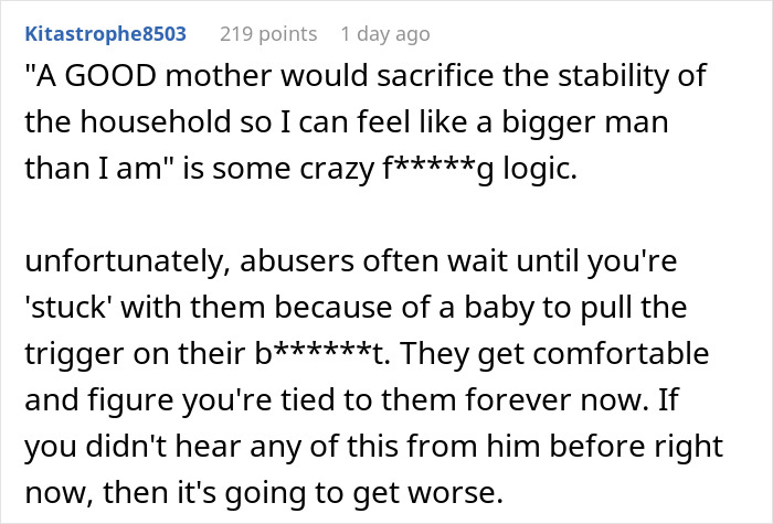Pregnant Woman Gives Spouse A Wake-Up Call Over His Idea Of Her Being A Stay-At-Home Mom Pregnant Woman Gives Spouse A Wake-Up Call Over His Idea Of Her Being A Stay-At-Home Mom