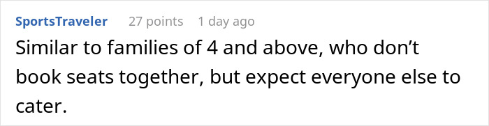 Entitled Mom Is Put In Her Place After Demanding A Window Seat For Her Son Entitled Mom Is Put In Her Place After Demanding A Window Seat For Her Son