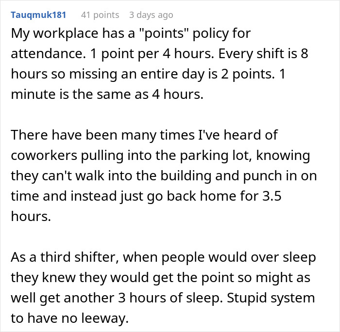 Dream Employee Turns Sour After New Manager Puts In Strict Lateness Rules, Makes Them Regret It Dream Employee Turns Sour After New Manager Puts In Strict Lateness Rules, Makes Them Regret It