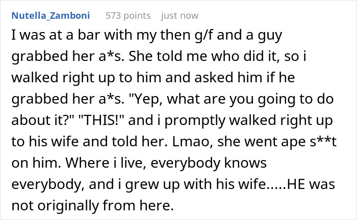 Guy Gropes Random Woman, Her Friend Humiliates Him In Front Of Entire Bar In The Same Way Guy Gropes Random Woman, Her Friend Humiliates Him In Front Of Entire Bar In The Same Way