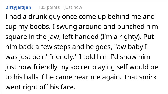 Guy Gropes Random Woman, Her Friend Humiliates Him In Front Of Entire Bar In The Same Way Guy Gropes Random Woman, Her Friend Humiliates Him In Front Of Entire Bar In The Same Way