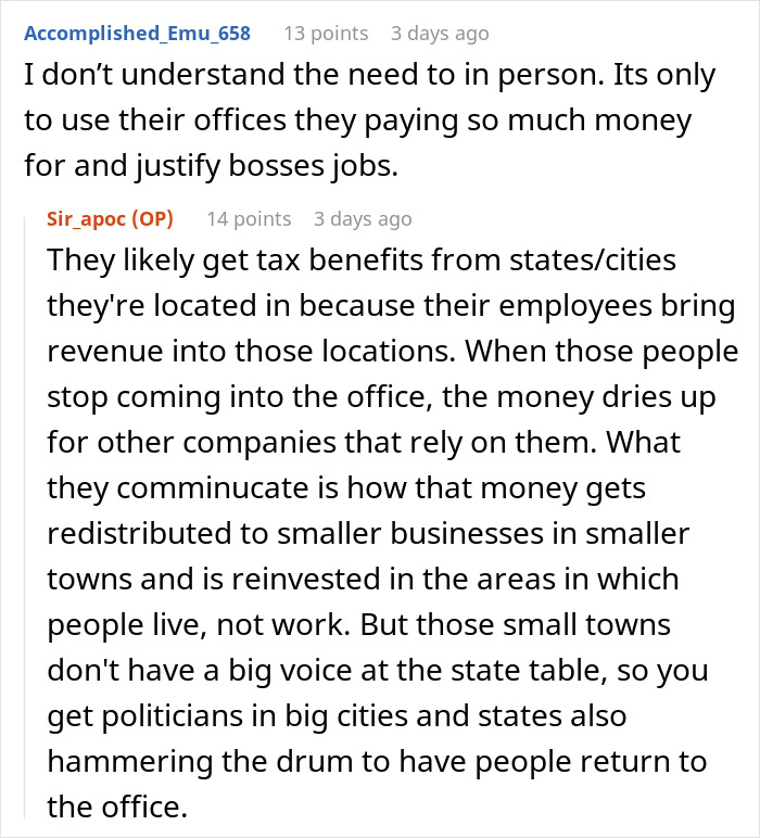 Worker Given 90 Days To Return To Office Or Be Terminated, Refuses To Go Down Without A Fight Worker Given 90 Days To Return To Office Or Be Terminated, Refuses To Go Down Without A Fight