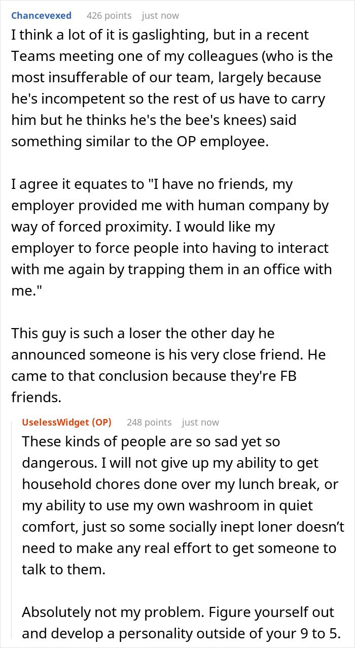 “The Office Is Too Quiet”: Person In Disbelief Their Coworker Would Want To Return To The Office “The Office Is Too Quiet”: Person In Disbelief Their Coworker Would Want To Return To The Office