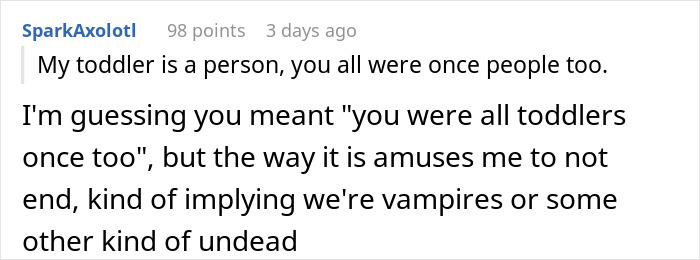 Woman Arrives At Diner, Says “I’ll Sit Here” Gesturing To Table Occupied By Family Of 3 Woman Arrives At Diner, Says “I’ll Sit Here” Gesturing To Table Occupied By Family Of 3