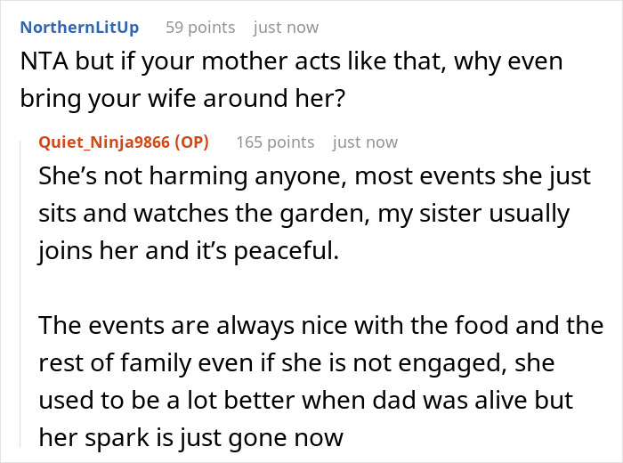 Family Drama Ensues After Wife Keeps Trying To Make MIL Like Her, Husband Tells Her She Never Will Family Drama Ensues After Wife Keeps Trying To Make MIL Like Her, Husband Tells Her She Never Will