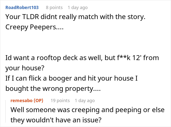 Entitled Family Builds Massive House, Are Now Upset About “Accidentally” Peeping On Neighbors Entitled Family Builds Massive House, Are Now Upset About “Accidentally” Peeping On Neighbors