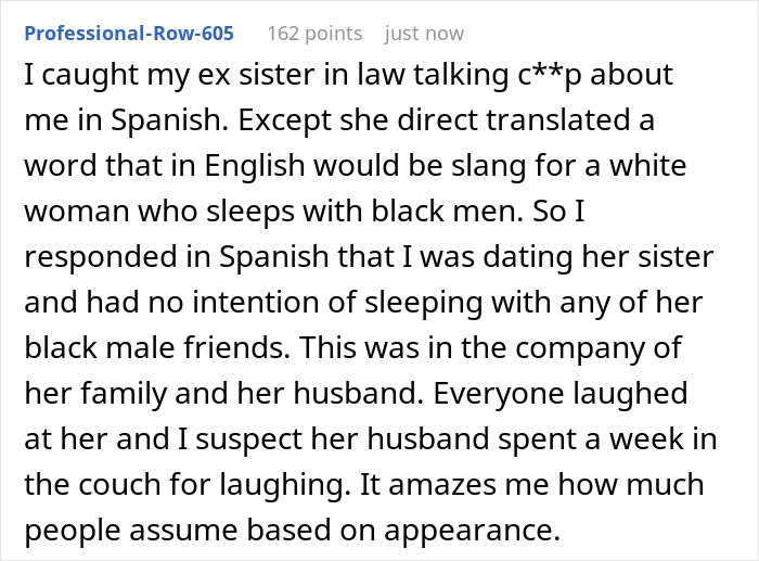 Woman Cleverly Confronts Her Trash-Talking Roommate Who Assumed She Doesn't Speak Spanish Woman Cleverly Confronts Her Trash-Talking Roommate Who Assumed She Doesn't Speak Spanish