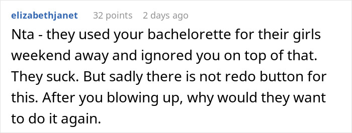 Upset Bride Left Stranded During Bachelorette Party Asks For A Redo After Friends Abandon Her Upset Bride Left Stranded During Bachelorette Party Asks For A Redo After Friends Abandon Her